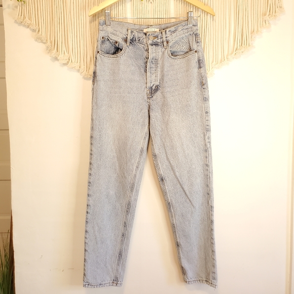 Pacsun Light Wash Ultra High Rise Slim - Picture 2 of 7